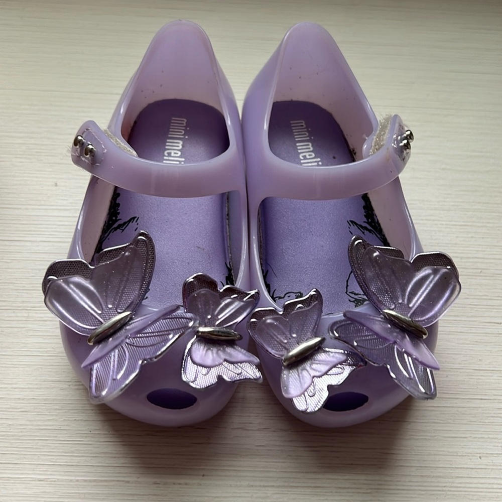 Mini Melissa butterfly shoes